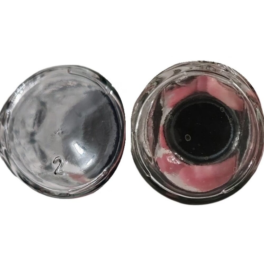 5 Skull Jars with Lids 4.5 oz Clear Glass - Picture 5 of 7